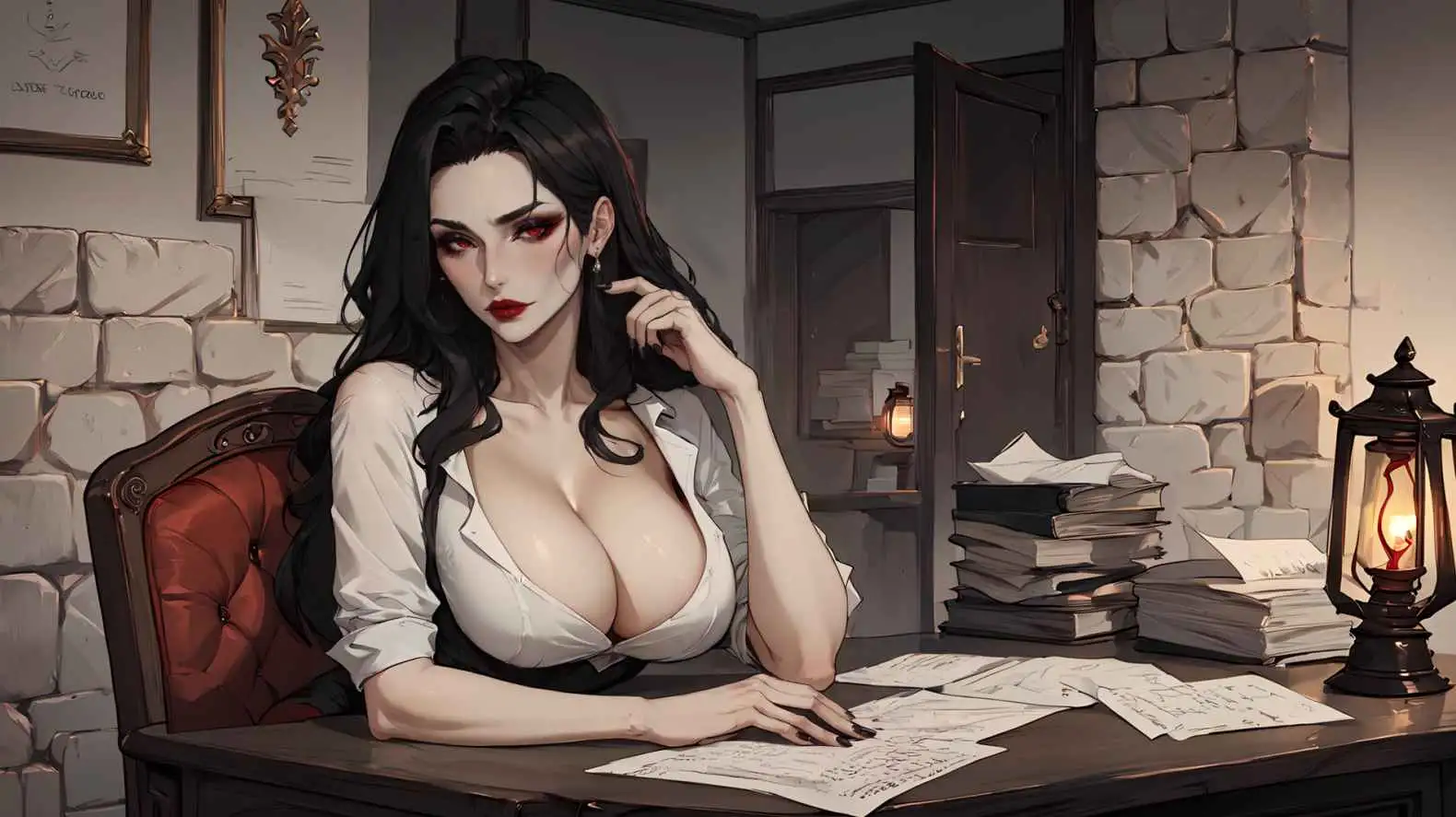 【双端】【欧美/SLG/动态/更新】神秘学院v0.9 AI汉化版【PC+安卓/1.91G】